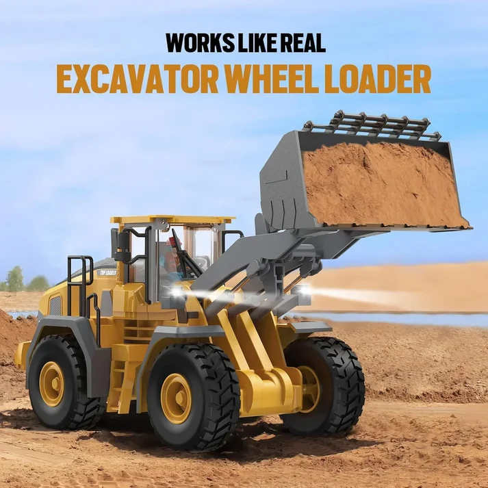 2.4GHz RC Diecast Bulldozer With Light & Sound ????? (4.9/5)